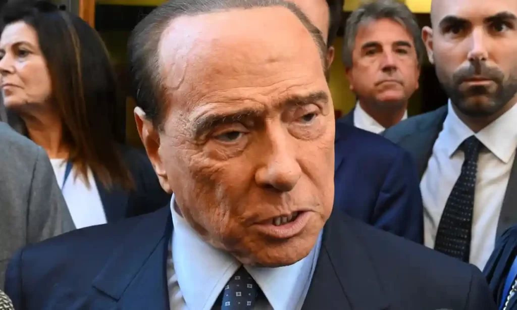 The parallels between Berlusconi's rise and that of Donald Trump are striking Photograph: Maurizio Brambatti/EPA