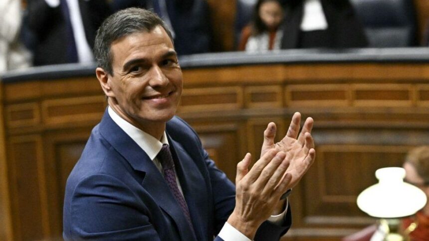 Pedro Sanchez reelected spain
