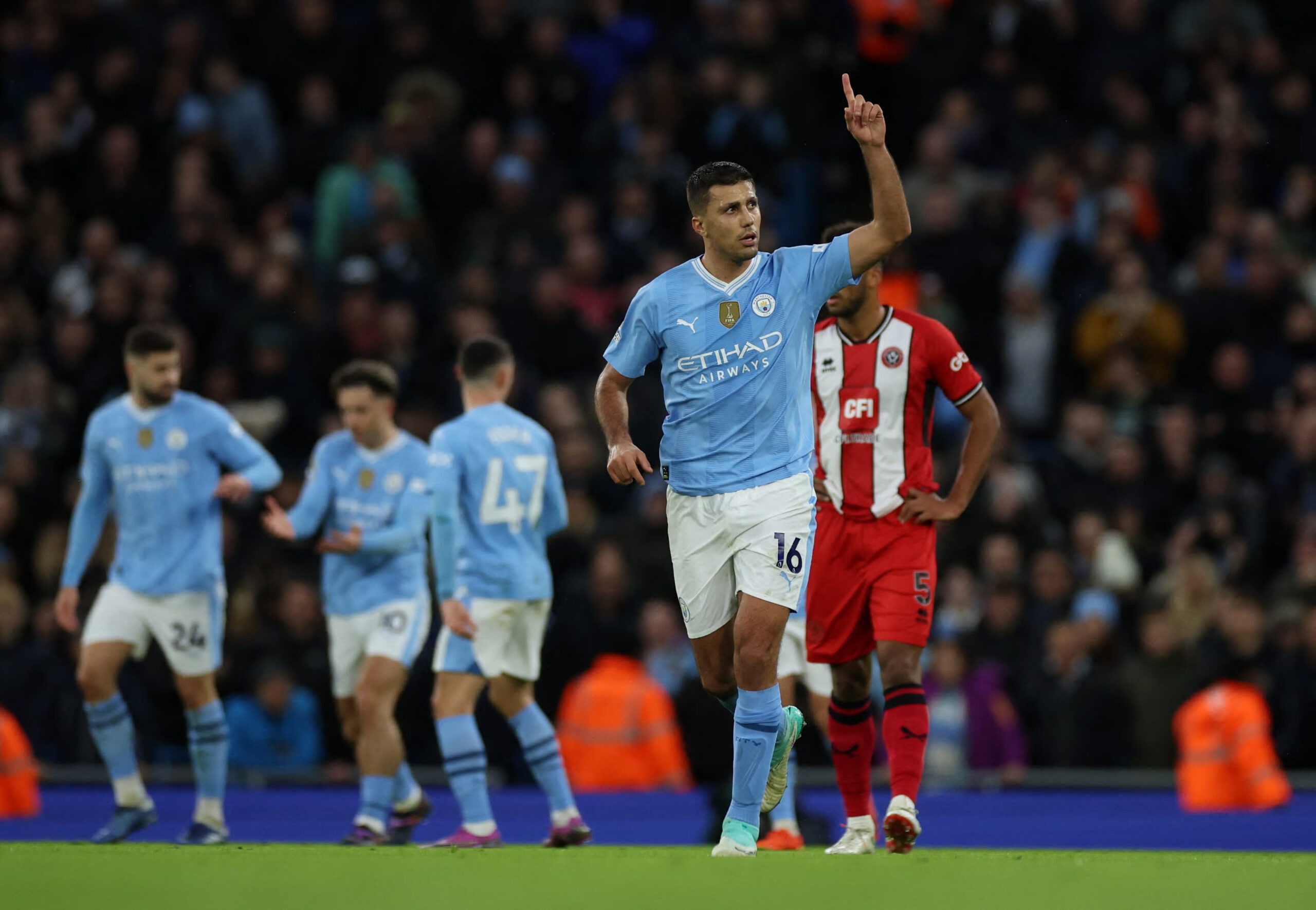 Man City beat Sheffield United to close gap at the top to two points - sauce.co.ke