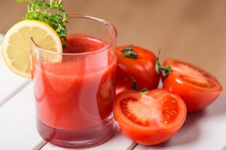 home made tomato juice