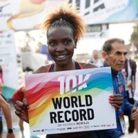 Kenya's Agnes Ngetich became the first woman to run 10km in under 29 minutes