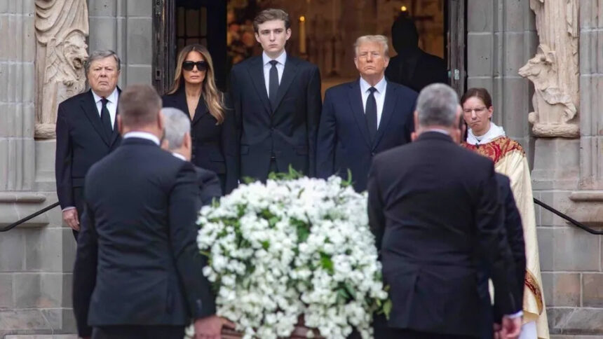 Donald Trump skips court to attend burial of Melania's mother - sauce.co.ke