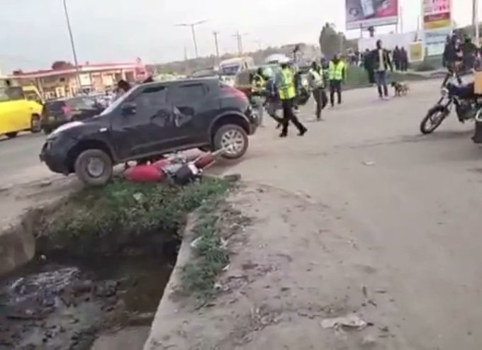 20 Suspects Arrested After Boda Boda Riders Damage Car Over Hit-And-Run Incident