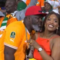 Ivorian Man Caught Asking For Lady’s Number In Viral AFCON Video Apologises