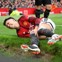Man Utd confirm Martinez out for eight weeks with MCL injury