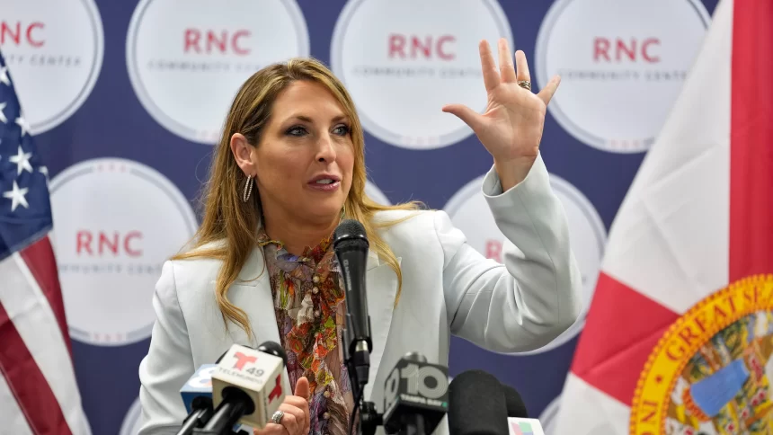 Republican National Committee Chair Ronna McDaniel