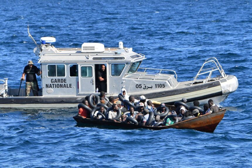 At least 13 Sudanese migrants have died and 27 others are missing after their boat sank off Tunisia's coast