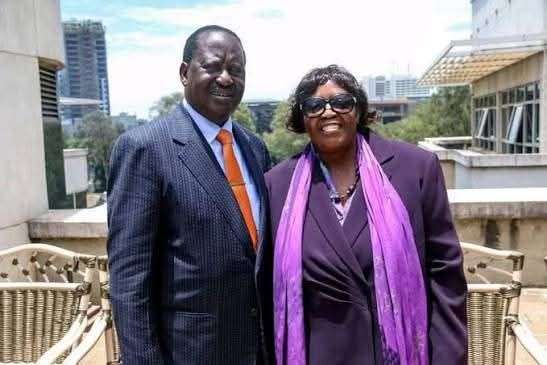 Beryl Odinga burial