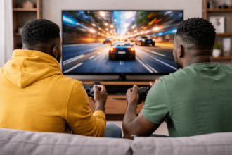 Adults video gaming