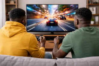 Adults video gaming