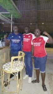 Arsenal Kenya title celebrations