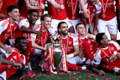 Arsenal Kenya title celebrations