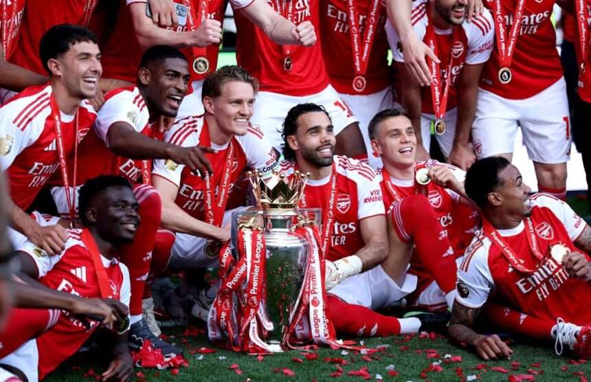Arsenal Kenya title celebrations